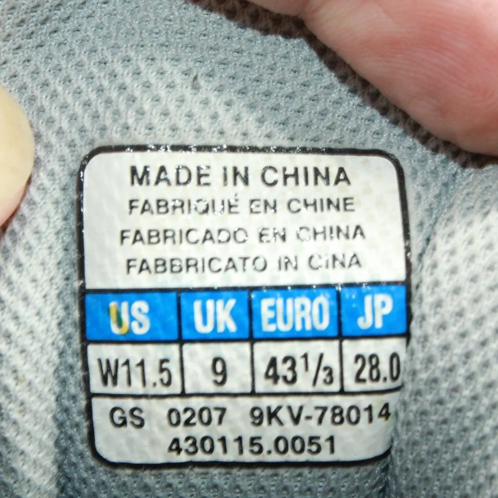 Mizuno Wave Lightning 3 Blue White Leather Mesh Volleyball Shoes US 11.5 - Picture 7 of 9